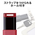 USBメモリ USB3.1(Gen1) ノック式 64GB オートリターン機能 1年保証 レッド 写真6