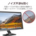 Mini DisplayPort-VGA変換アダプタ 写真6