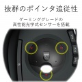 トラックボールマウス/人差し指/8ボタン/チルト機能/無線/ブラック 写真6