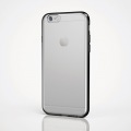 iPhone6s/6用ハイブリッドケース/クリアxブラック 写真6
