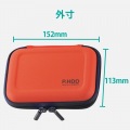 ポータブルHDDケース(セミハード) 写真6