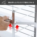 ステンレス 棚の出窓シェルフ 88cm 写真6
