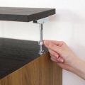 壁面収納 上置き P2L-1860D DHA DHB DESK BR用 幅60cm 高さ55cm ミドルブラウン 天井突っ張り 耐震機能付き ソフトクローズ扉 ポルターレリビング2 写真6