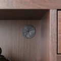 家電収納キャビネット 白井産業 カウンターワゴン 食器棚 キッチン収納 キャスター付 一人暮らし コンパクト 幅約64cm 高さ80cm ダークブラウン 木目柄 フルニコ 写真6