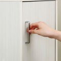 シューズボックス 白井産業 靴箱 玄関収納 木製 隙間 ちょい足しにぴったり 幅約33cm 高さ99cm コンパクト 約6足収納 ホワイト 白 木目柄 フルニコ 写真6