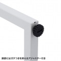 サンワサプライ スタンディングデスク(W1000) 立作業用デスクとして最適な高さ1000mm EHD-ST10050W【大型商品の為時間指定不可】 写真6