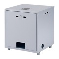 サンワサプライ NAS、HDD、ネットワーク機器収納ボックス スペースを有効活用できる収納ボックス CP-KBOX2【大型商品の為時間指定不可】 写真6