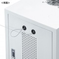キャスター付きハブボックス(4U) 写真6