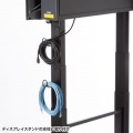 マグネット貼付けケーブルフック(大・2個セット) 写真6