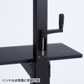 32?52型対応手動上下昇降液晶ディスプレイスタンド 写真6