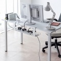 ケーブル配線トレー ワイヤー Sサイズ 汎用タイプ ホワイト 写真6