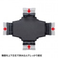 厚さ30mm対応iPad・タブレット用鍵付きVESA取付けホルダー 写真6