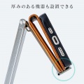タブレット・スマートフォン用薄型アルミスタンド(角度・高さ調整タイプ) 写真6