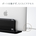 ノートパソコン用アクリルスタンド(縦置きタイプ) 写真6