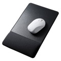 リストレスト付きマウスパッド(布素材、高さ標準、ブラック) 写真6
