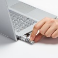 スロット標準&nano対応セキュリティワイヤー(ダイヤル錠) 写真6