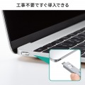 TypeCポート取付けセキュリティ(ホワイト) 写真6