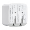 USB充電器(2ポート・合計2.4A・ホワイト) 写真6