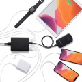 USB充電器(6ポート・合計12A・ブラック) 写真6
