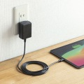 USB Type-Cケーブル一体型AC充電器(5V/3A) 写真6