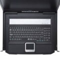 USB/VGA対応 スライドLCDコンソールドロワー 写真6
