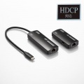 USB Type C-HDMI変換エクステンダー(4K対応) 写真5