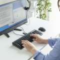 USBハブ付コンパクトキーボード 写真6