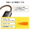 HDMI-Type-C(DP Altモード)変換アダプタ(4K/60Hz) 写真6