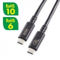 USB40Gbps(USB4 Gen3)Type-C ケーブル 写真6