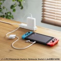 USB2.0 Type-C巻き取りケーブル(Lightning変換アダプタ付き) 写真6