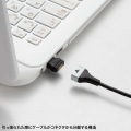 ブレイクアウェイCAT6A LANケーブル(マグネット、スリム) 写真6