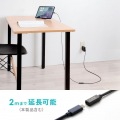 USB5Gbps Type-C延長ケーブル(PD100W・0.1m) 写真6