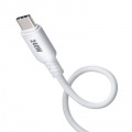 USB2.0 Type-C シリコンケーブル(PD240W・0.5m・ホワイト) 写真6