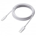 USB 2.0 Type-Cケーブル(C-A・3m・ホワイト) 写真6