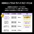 UltraHighSpeed認証品スリムケーブル(1.5m) 写真6
