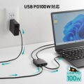 USB Type C-HDMI変換アダプタ(2ポート/4K/PD対応) 写真6