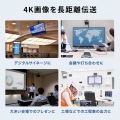 抜け止め光ファイバHDMIケーブル(10m) 写真6
