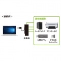 USB2.0ハブ(4ポート・ブラック) 写真6