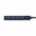 HDD接続対応 USB3.2 Gen1 4ポートハブ 写真6