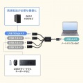 USB3.2 Gen1+USB2.0 コンボハブ(4ポート) 写真6