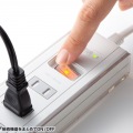 サンワサプライ USB充電機能付きタップ スタンド付き(2P・5個口・1.5m・ホワイト) TAP-B47UC-15W 写真5