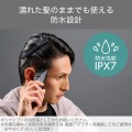 テスコム ヘアカッター 刈り高さ幅3mm?11mm、16mm?24mmの選べるアタッチメント 充電・交流式 ブラック TT490B-K 写真6