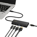 USB Type-C接続 ドッキングステーション PD対応 HDMI出力 ブラック 写真6