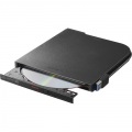 USB3.2(Gen1)対応 ポータブルDVDドライブ 書込ソフト添付 ブラック 写真6
