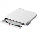 USB3.2(Gen1)対応 ポータブルDVDドライブ 書込ソフト添付 ホワイト 写真6