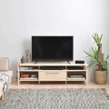 LAFIKA(ラフィカ)テレビボード(150cm幅) テレビボード ローボード テレビ台 おしゃれ 北歐 幅150cm オークナチュラル LF45-150L-IV 写真6