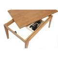 こたつテーブル おしゃれ 長方形 大きい 北欧 こたつ テーブル ブラウン | 炬燵 リビングテーブル ローテーブル モダン 木製 新生活 写真6