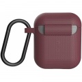 UAG社製 U by UAG Apple AirPods用 [U] SILICONE CASE(オーベルジーヌ) 写真6