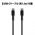 プリンストン UniTAP 急速充電器 PD65W Type-Cケーブル付き給電アダプター 2ポート USB-A USB-C GaN 窒化ガリウム 折りたたみ式プラグ PPS-PD65AG 写真6