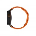 URBAN ARMOR GEAR UAG製 Apple Watch 49/46/45/44mm用 MONARCH ストラップ オレンジ/ブラックチタン UAG-AWLP-OR/BT 写真6